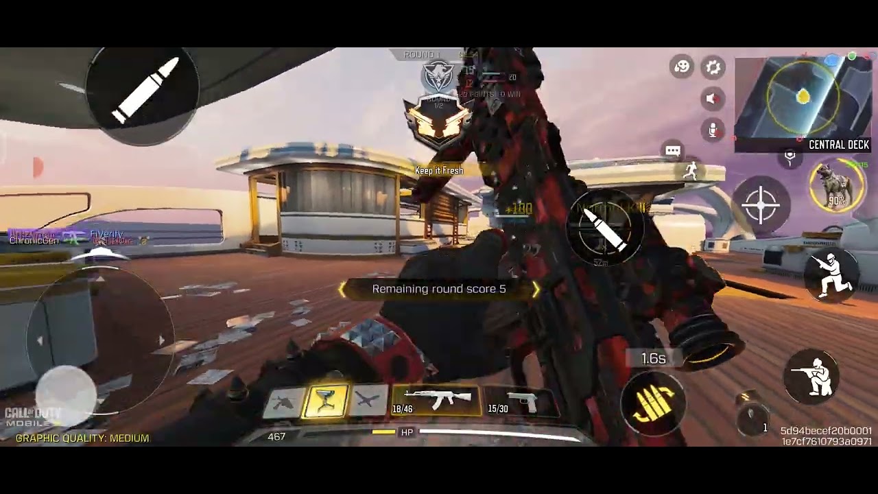 Call of Duty Mobile | AK-47 TDM Match