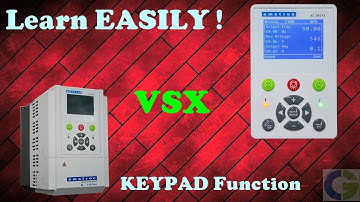 || VSX || Series Keypad Features | LCD Function | CG Emotron | VS Series AC Drives | VFD