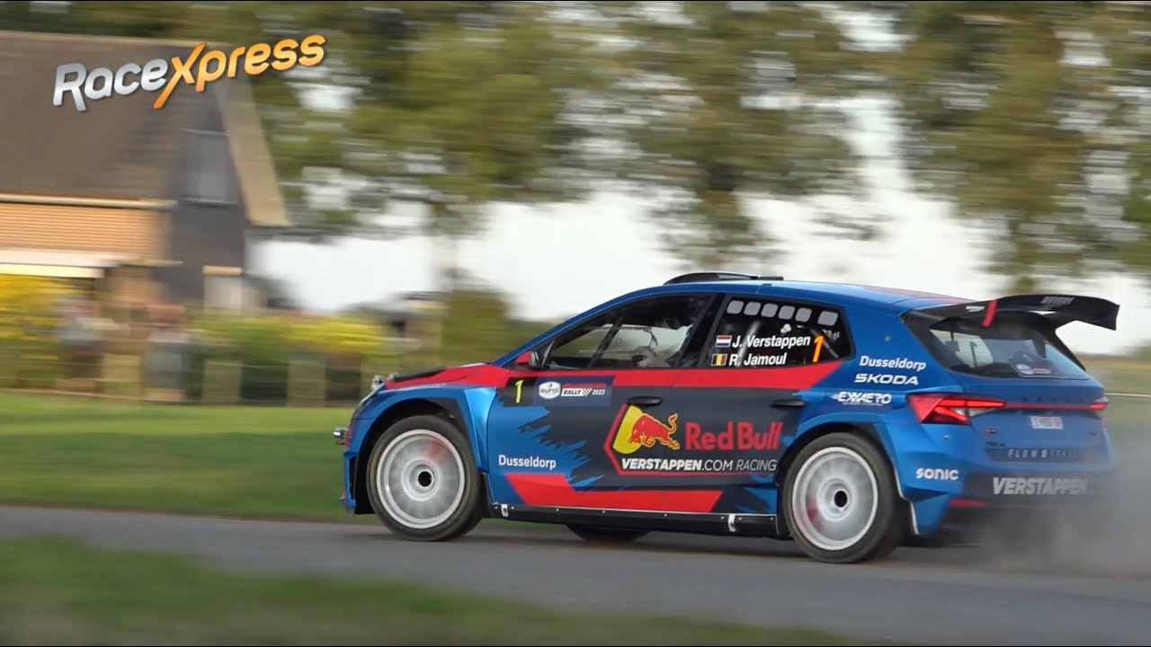Jos Verstappen crasht tijdens Hellendoorn Rally