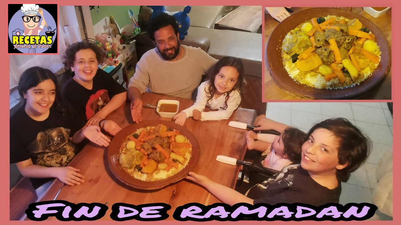EL MEJOR CUSCUS DE MARRUECOS PARA EL ÚLTIMO DÍA DE RAMADAN