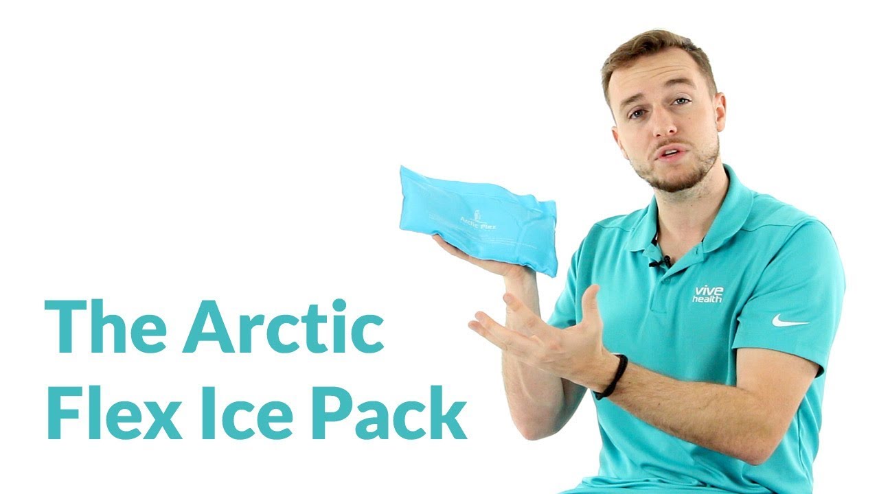 Ice Pack By Arctic Flex - Reusable Gel Hot Or Cold Compress For