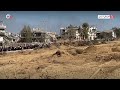 جنود إسرائيليون يوثّقون طوفاناً من النازحين الفلسطينيين الهاربين من قصفهم على قطاع غزة