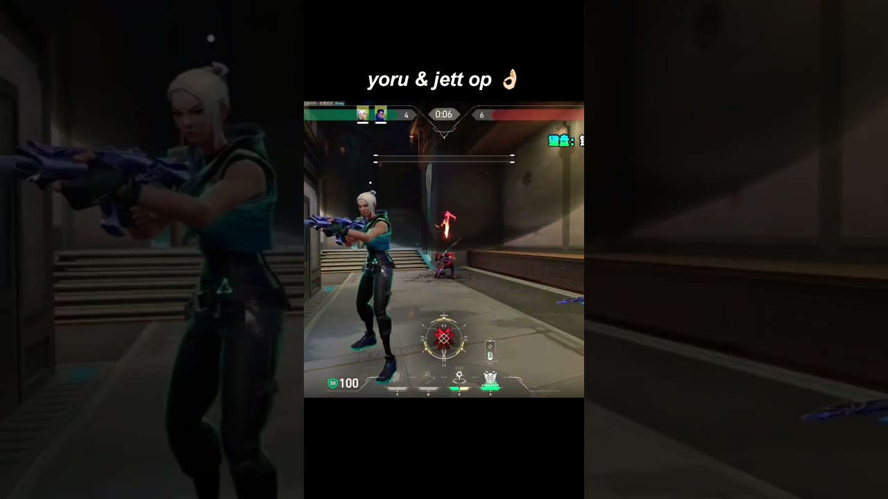 yoru and jett op duo gameplay #valorant #valorantclips
