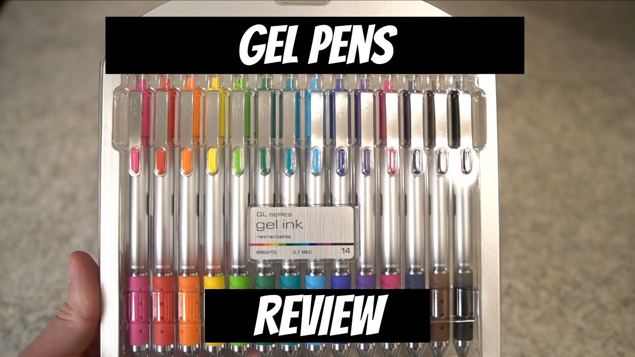 Is It The BEST Gel Pens? (TUL Retractable Gel Pens Review) YouTube