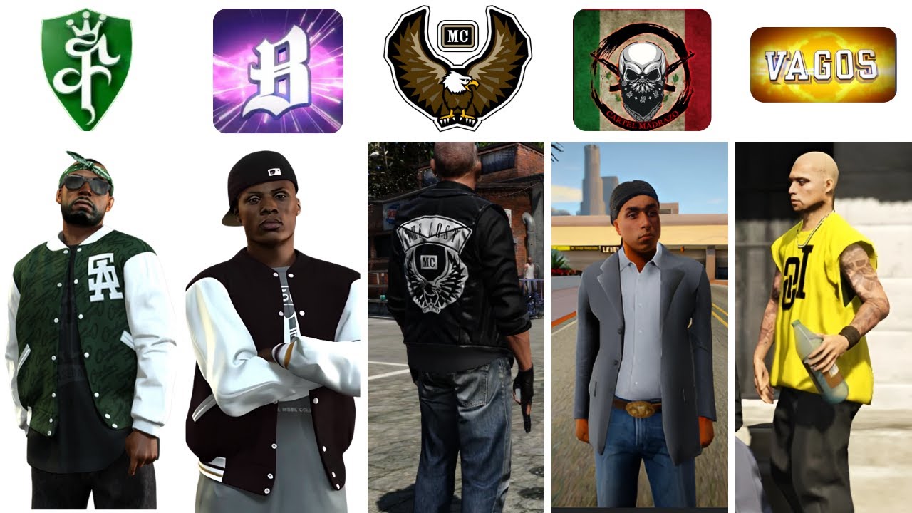Every Gang in GTA 5 Explained in Details