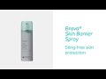 How to use brava skin barrier spray