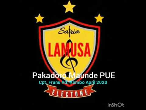 #FRANSROMBOLAMUSA#Officialmusik# Pakadoro Maunde Pue, Cpt. Frans Rd. Rombo, Irama Dero