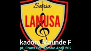 #FRANSROMBOLAMUSA#musik# Pakadoro Maunde Pue, Cpt. Frans Rd. Rombo, Irama Dero