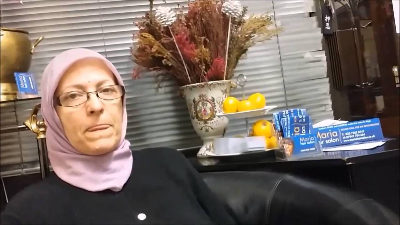Specialist London Hijab Hair Salon: by Maria - YouTube