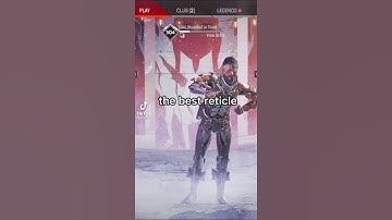 Best reticle for console and pc in apex legends