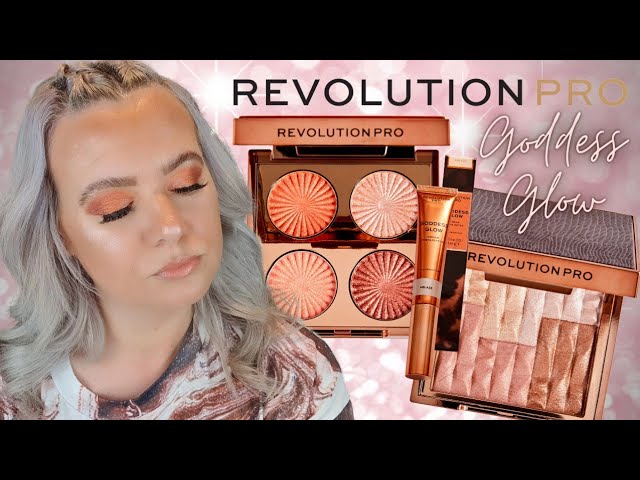 NEW REVOLUTION PRO GODDESS GLOW Collection Review & Swatches