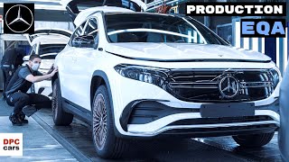 2021 Mercedes EQA Electric SUV Production Factory