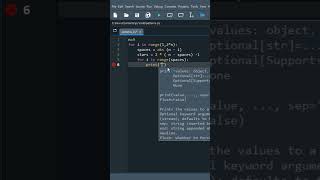 compressed diamond pattern program in #python ,#shorts
