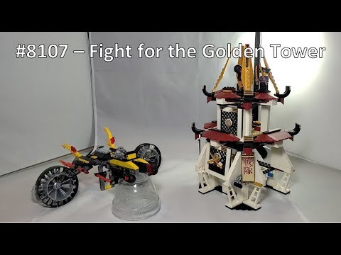 YouTube thumbnail: Lego Exo-Force Review - 8107 Fight for the Golden City