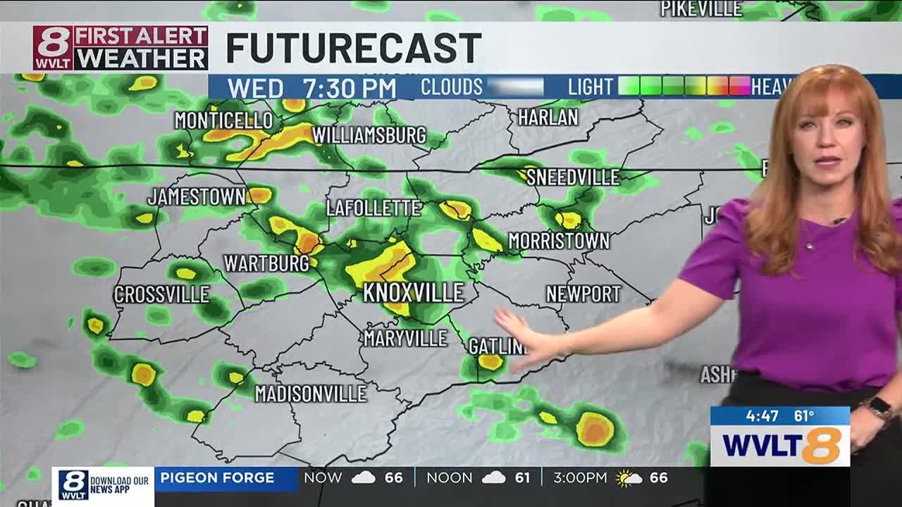 More clouds but still enjoy today ahead of rounds of rain - YouTube