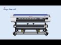 SKYCOLOR SC-4180 Double I3200 E1 Heads Eco Solvent Wide Format Inkjet Printer