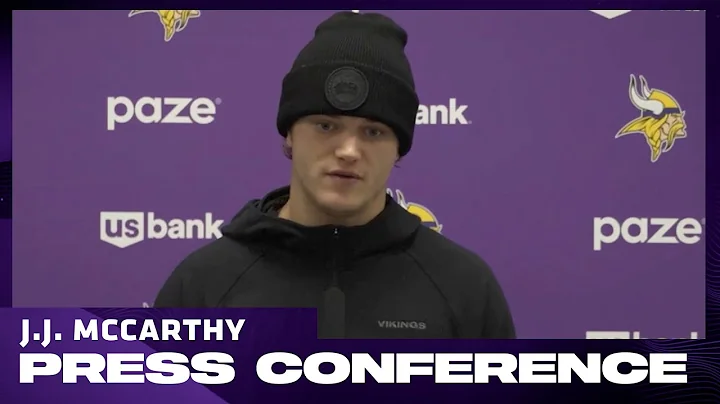 J.J. McCarthy Talks About Offense's Big Night In Victory Over Cowboys