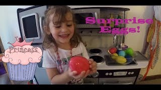 Princess Cupcakes Surprise Eggs