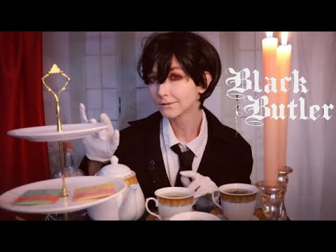 ASMR Sebastian Michaelis Serves You Tea