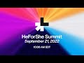 HeForShe Summit 2022