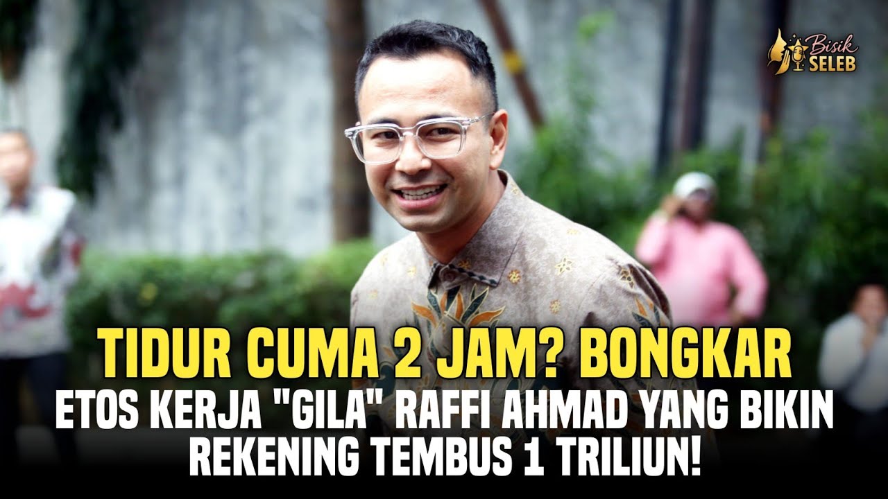 RAHASIA DIBALIK KESUKSESAN DAN KEKAYAAN RAFFI AHMAD! NAGITA SLAVINA JADI KUNCI