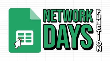 NETWORKDAYS Function in Google Sheets (Calculate Days!)
