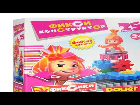 Видео обзор Конструктор Bauer Фиксики Симка, 25 деталей Видео обзор Конструктор Bauer Фиксики Симка, 25 деталей