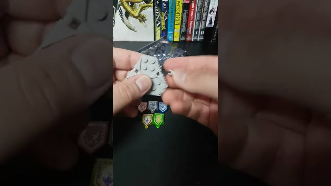 day 1 of opening nexo knights nexo powers blind bag