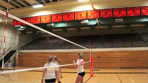 Meredith Elaine Rader, Volleyball skills video
