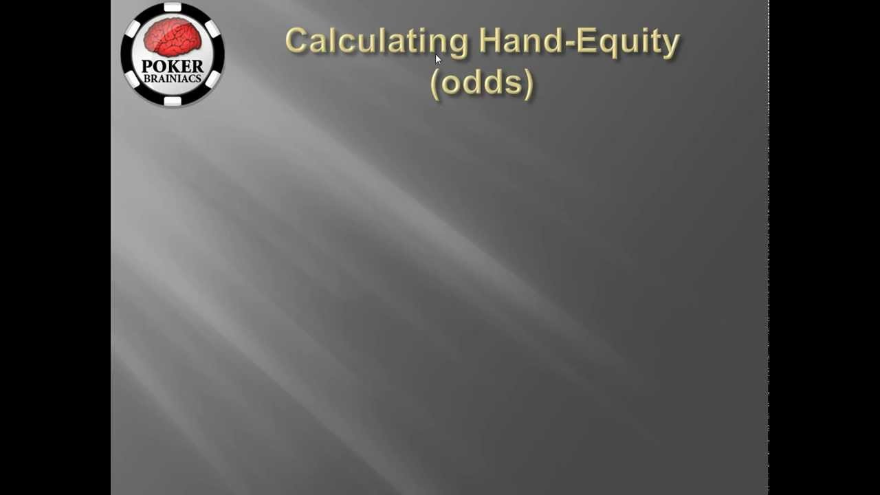 Pot Odds in poker
