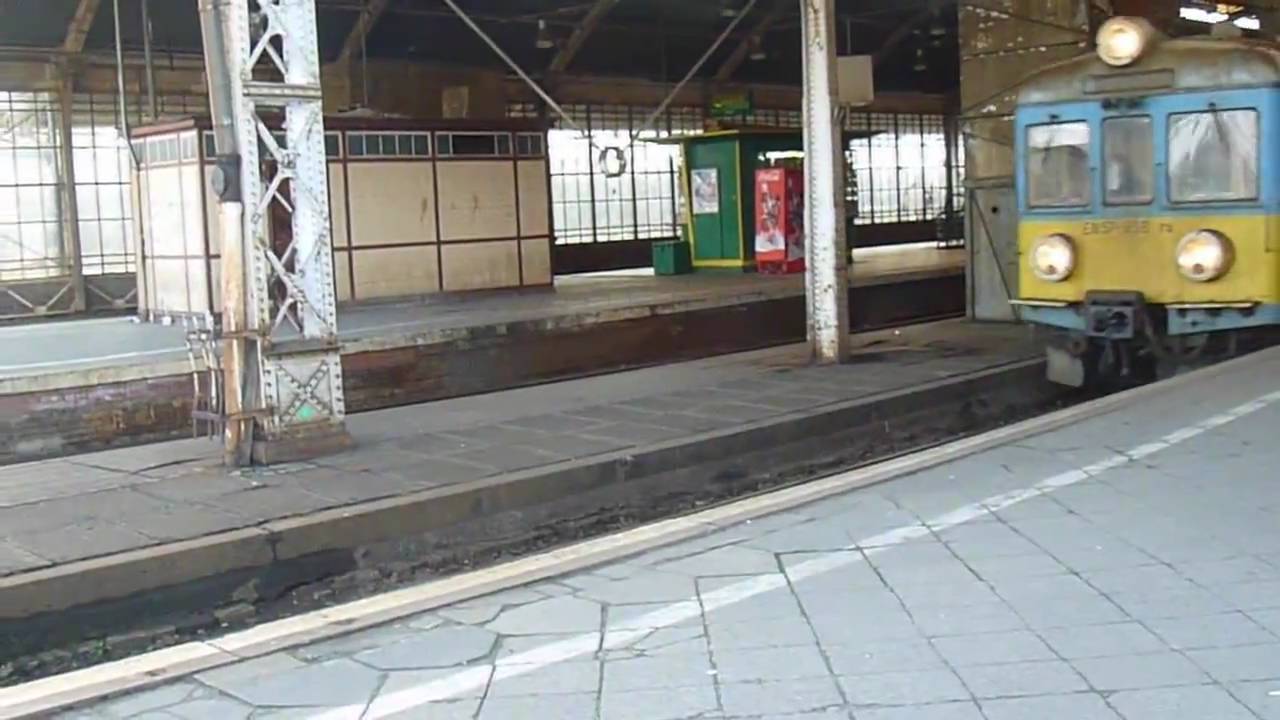 Dirty Graffiti EN-57 PKP PR Train at Wroclaw Glowny Station