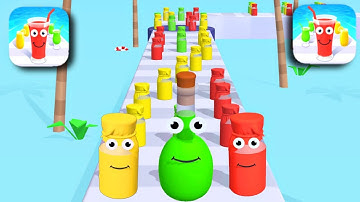 Juice Run #22 All Levels Gameplay iOS,Android Handcam