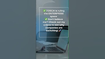Why TOSCA Automation? #TOSCA #Selenium #TestAutomation #NoCode #ModelBasedTesting