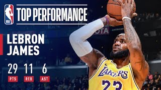 Lebron James Shines Against Houston February 21, 2019