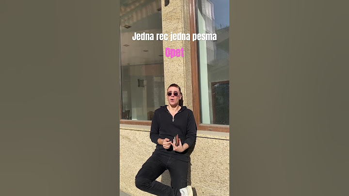 JEDNA REC JEDNA PESMA / pisite reci