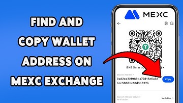 Find And Copy Wallet Address On MEXC Exchange | Copy And Share MEXC Address 2025