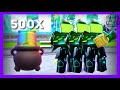 I OPENED 500 ST PATRICK CRATES IN TOILET TOWER DEFENCE 🍀🍀
