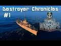 World of Warships - Destroyer Chronicles # 1 - Nicholas 3 Kills 1 EPIC Dodge