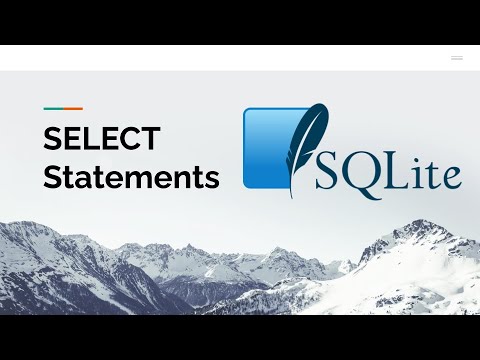 SELECT Statements with SQLite