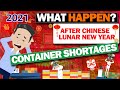 What happened the Container Shortage problem after Chinese Lunar New Year!?