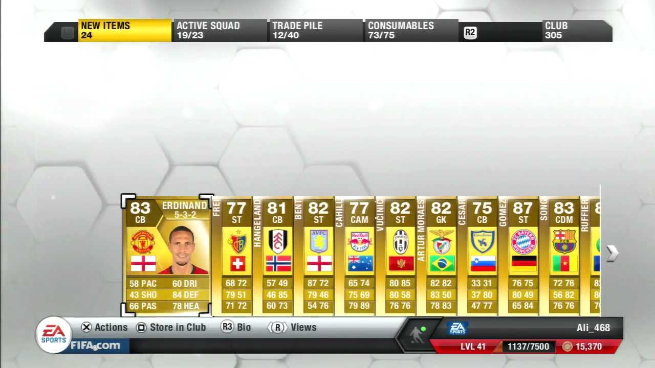 Lucky 100k Special Pack FUT13 FT.87,86,85 Rated Players