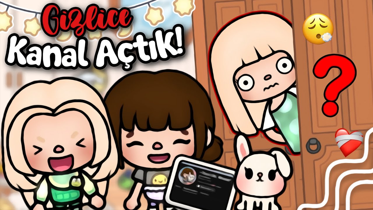 GİZLİCE KANAL AÇTIK!😁✨️// MİRABEL'İN KANALI @EstellaXD-3 🤩💕 // Toca Life: Melody #Melonlar 🐇