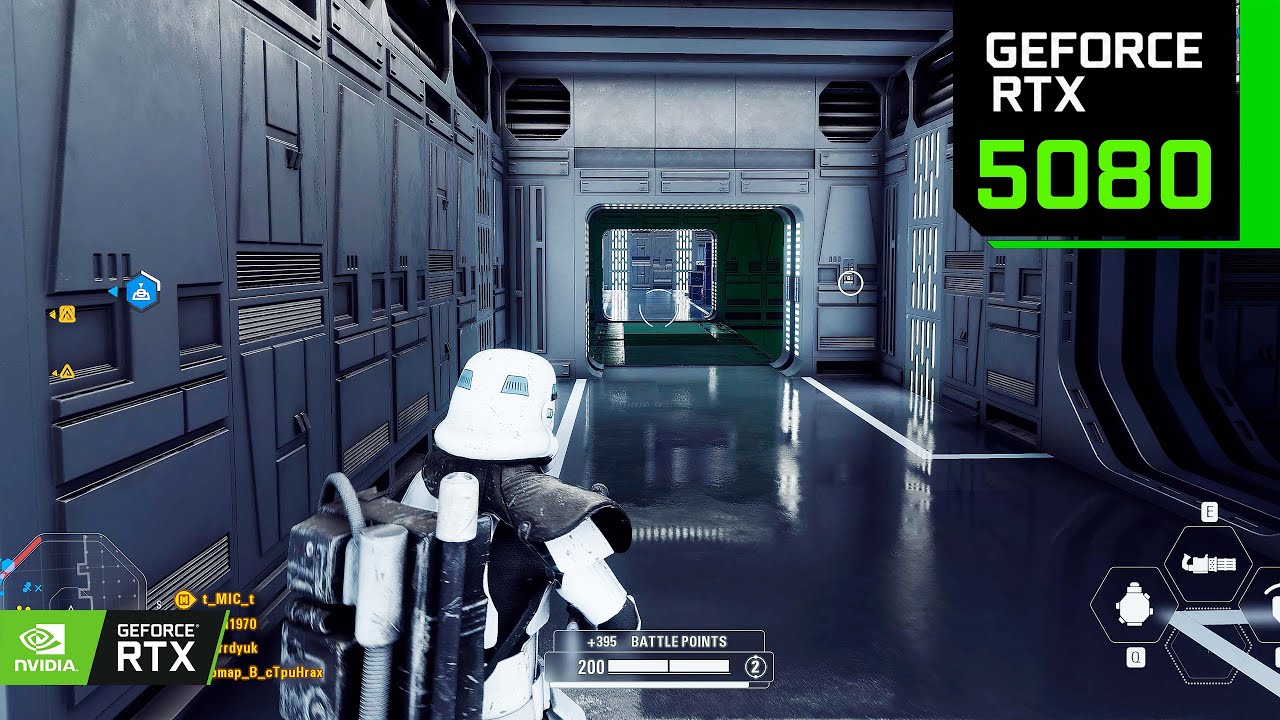 Star Wars Battlefront 2 — RTX 5080 4K — Игровой процесс Galactic Assault — Без комментариев