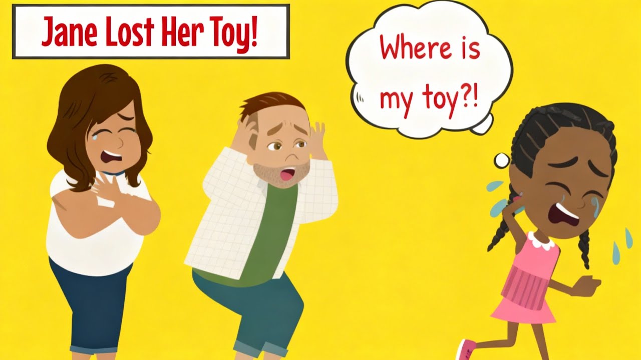 Джейн потеряла свою игрушку!