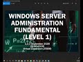 Windows Server Administration Fundamental Part1/4