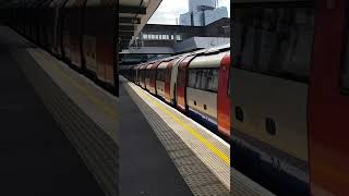 Jubilee Line 96 Stock 96037 + 96110 departing Wembley Park Station on 05/06/21  #Shorts