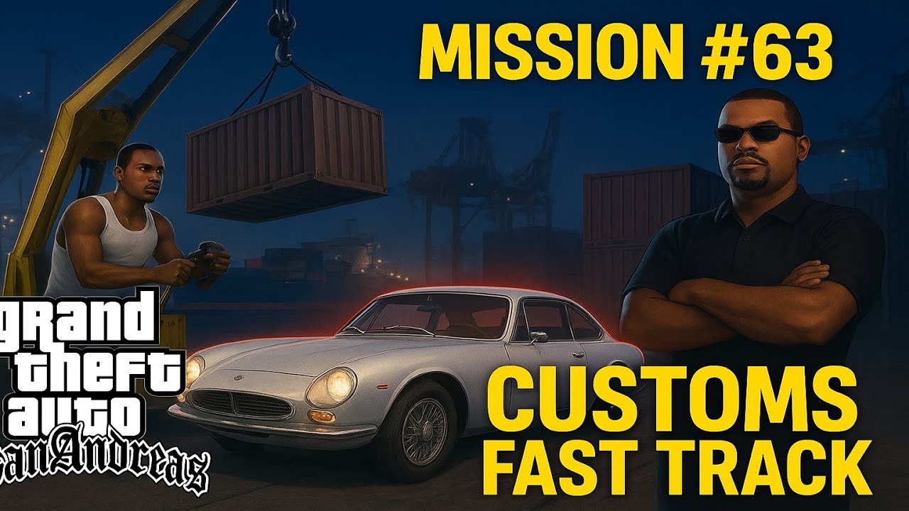 📺 GTA San Andreas - Mission #63 - Customs Fast Track (HD, Definitive ...