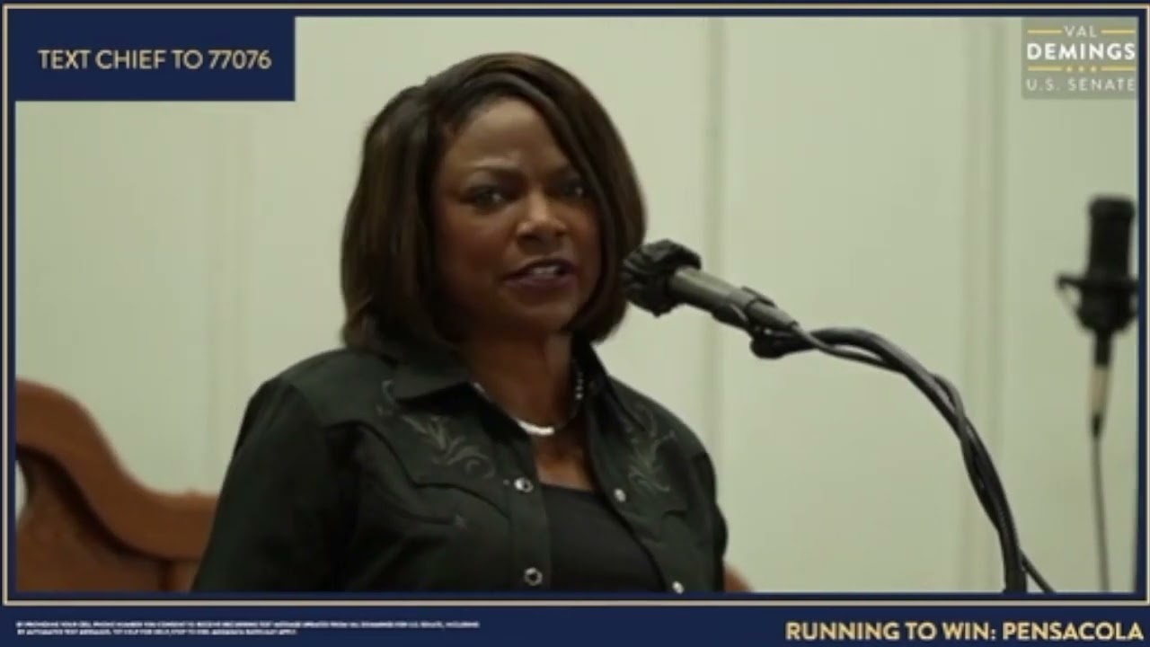 Val Demings Says It's Harder To Be a Politician Than a Police Officer