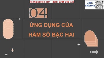 Giáo án powerpoint chương III - bài 2: Hàm số bậc hai | GA điện tử toán 10 chân trời sáng tạo