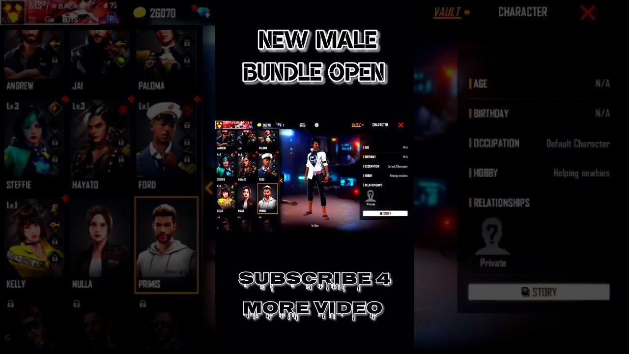 1ST SPIN ME MALE BUNDLE OPEN 